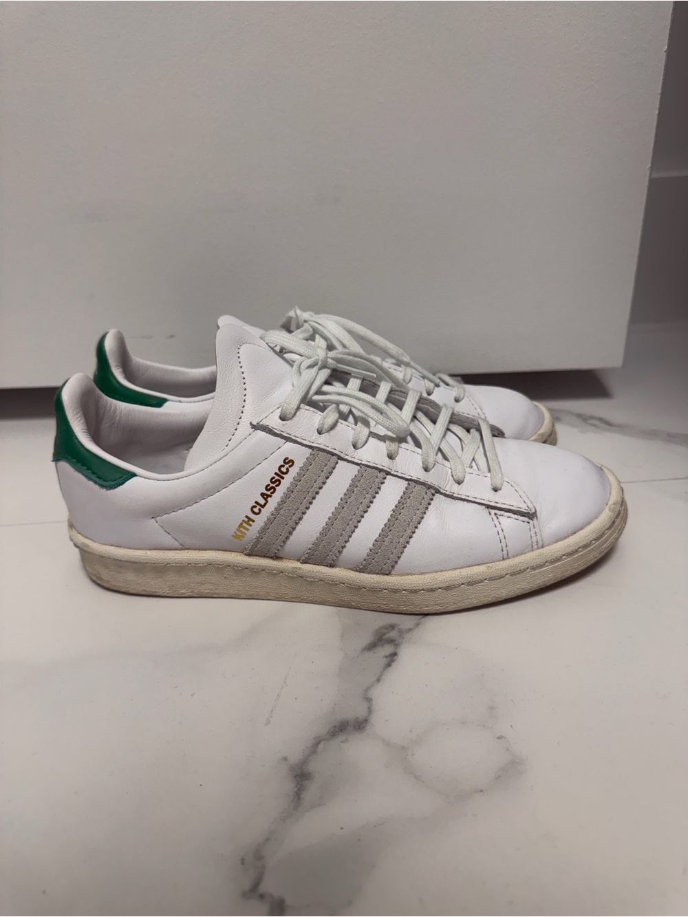 adidas White Campus Sneakers Kith Collab